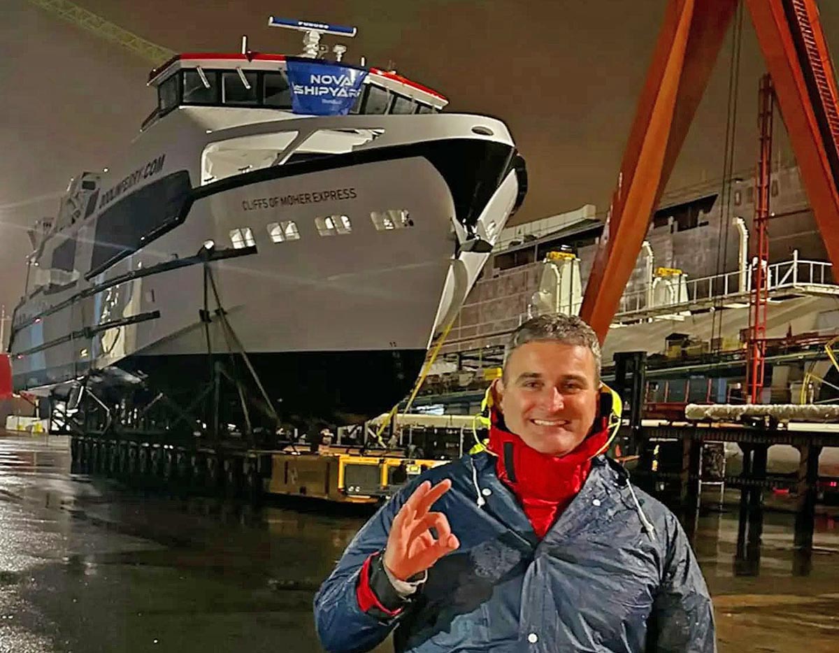 Nova Shipyard Delivers Cliffs of Moher Express to Doolin Ferry