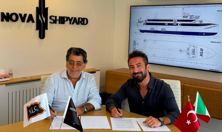 Nova Shipyard to build 52-metre HSC for Navigazione Libera del Golfo