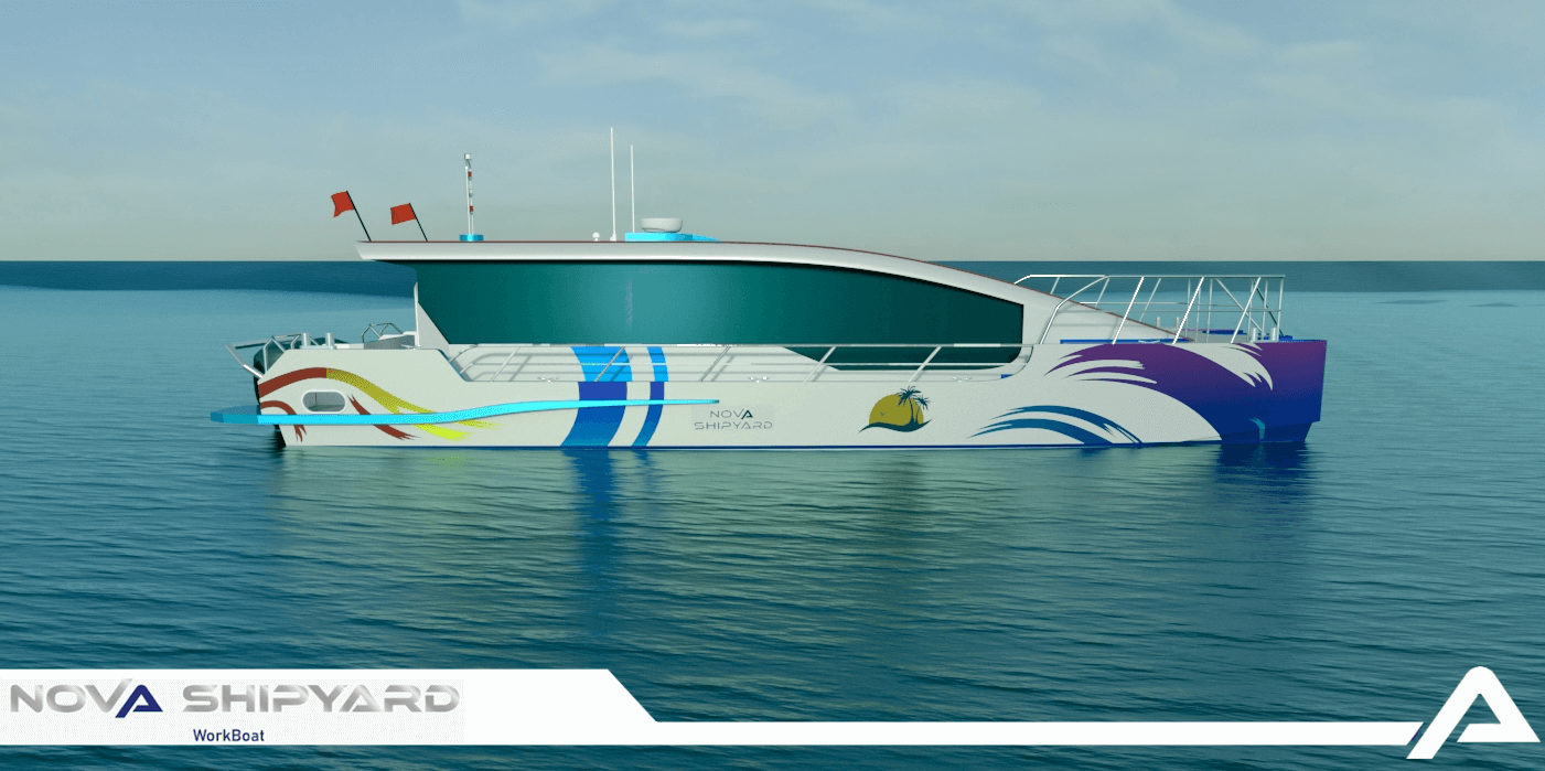 12m Passenger/Tourism Boat – Nova FX120